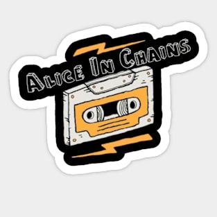 Vintage -Alice In Chains Sticker